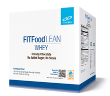 Load image into Gallery viewer, XYMOGEN®, FIT Food® Lean Whey Creamy Chocolate No Added Sugar, No Stevia 10 Servings
