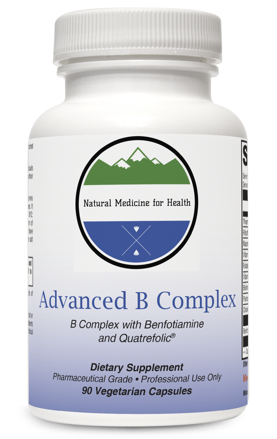 Natural Medicine for Health, Advanced B Complex 90 Capsules