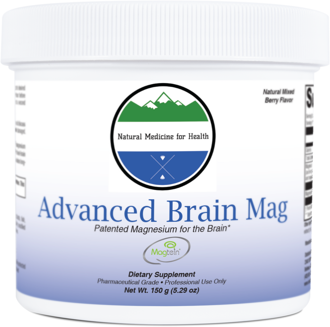 Natural Medicine for Health, Advanced Brain Mag Natural Mixed Berry Flavor 150g