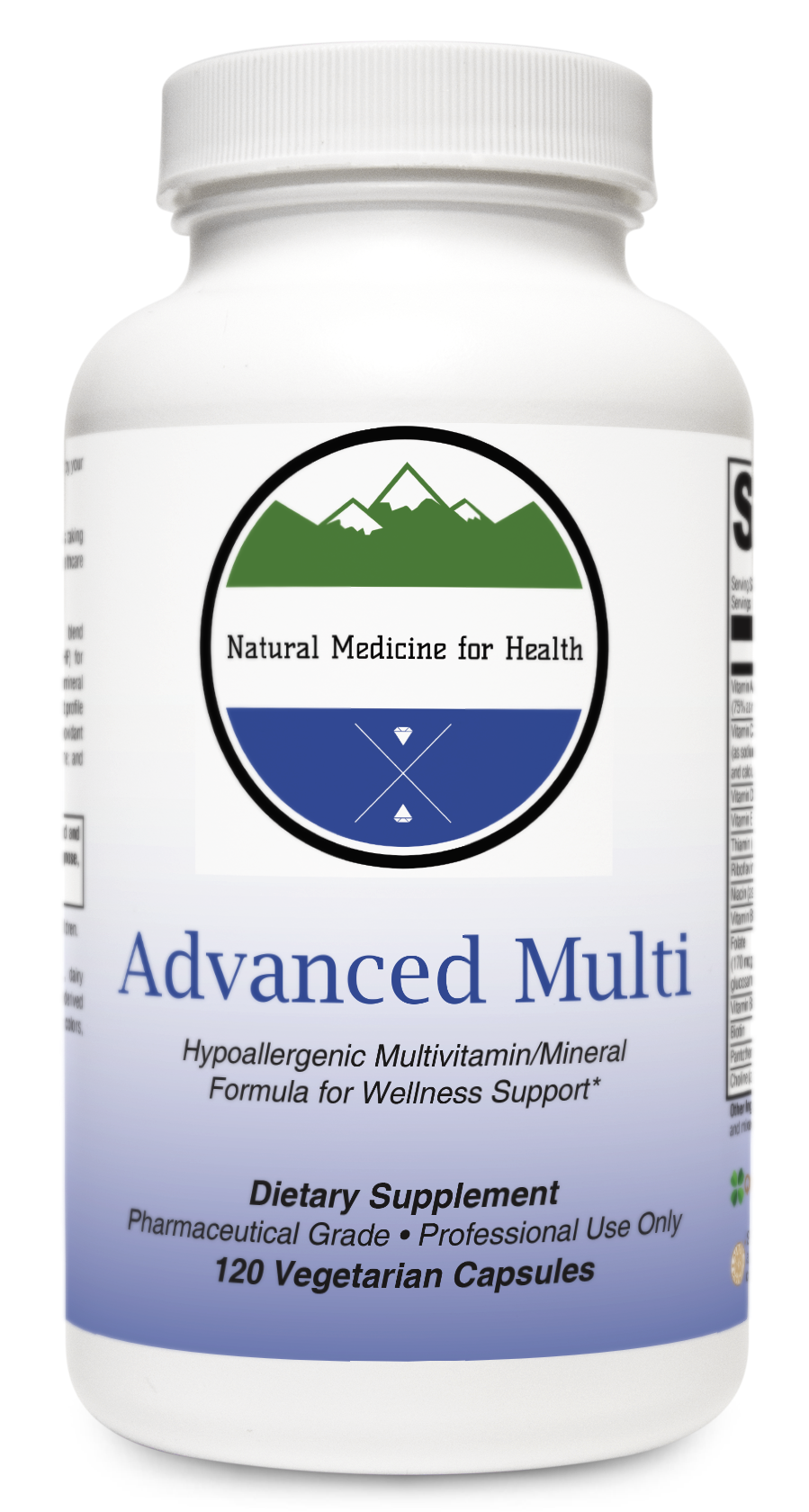 Natural Medicine for Health, Advanced Multi 120 Capsules