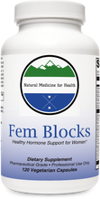 Load image into Gallery viewer, Natural Medicine for Health, Fem Blocks 120 Capsules
