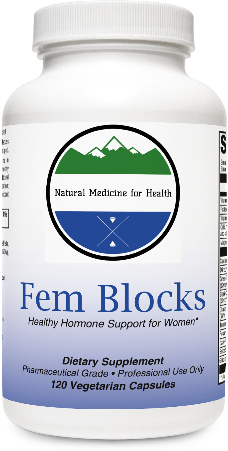 Natural Medicine for Health, Fem Blocks 120 Capsules