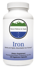 Load image into Gallery viewer, Natural Medicine for Health, Iron 120 Capsules
