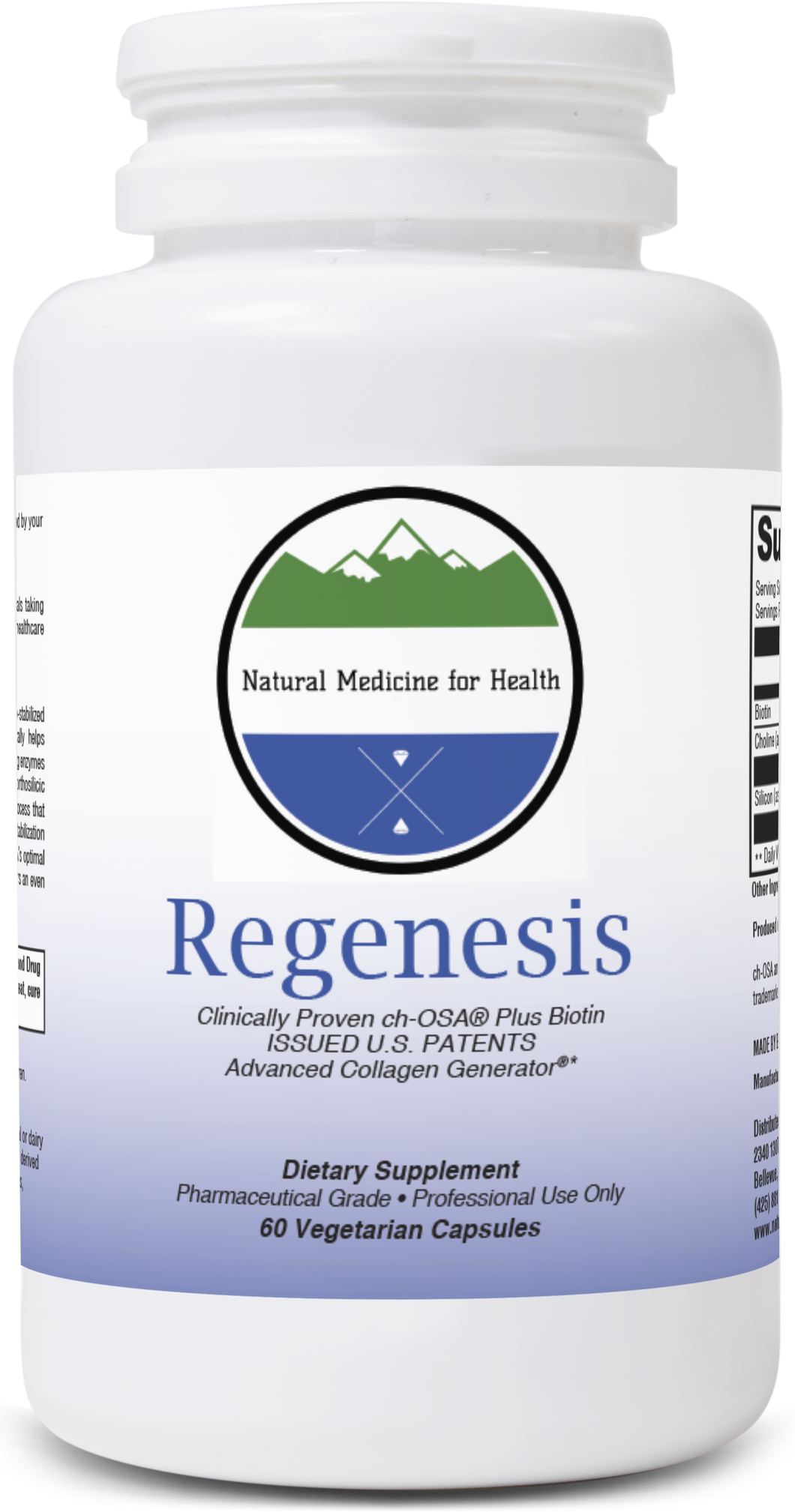 Natural Medicine for Health, Regenesis 60 Capsules