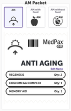 Load image into Gallery viewer, Natural Medicine for Health:  Anti-Aging Packs
