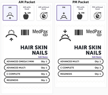 Load image into Gallery viewer, Natural Medicine for Health:  Hair, Skin &amp; Nails Packs

