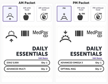 Load image into Gallery viewer, Natural Medicine for Health:  Daily Essentials Packs
